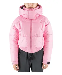 Короткая нейлоновая парка для женщин Disclaimer, розовый
