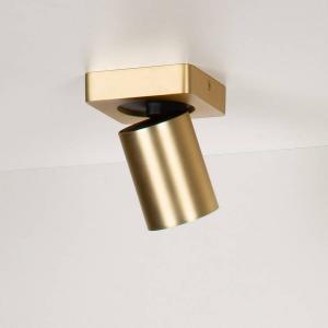 Светодиодный потолочный светильник Lucide Nigel Typ A, алюминий - золото - количество языков пламени: 1