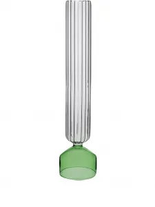 Ваза tall, 42х6х6 см, Ichendorf Milano, зеленый