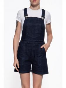 Джинсовые шорты-комбинезон Queen Kerosin Queen Kerosin