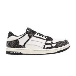 Кроссовки Amiri Skel Top Low Bandana Denim - Black, черный