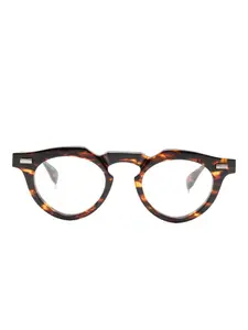 Очки в круглой оправе Factory900, коричневый