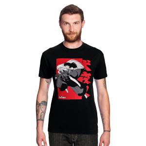 Inuyasha - Футболка Inuyasha & Kagome черная