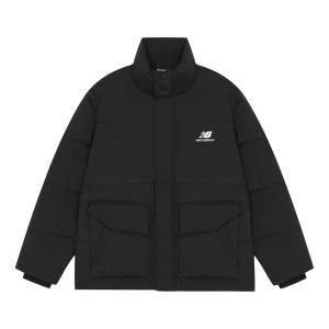 Куртка New Balance Logo Print Warm Jacket 'Black', черный