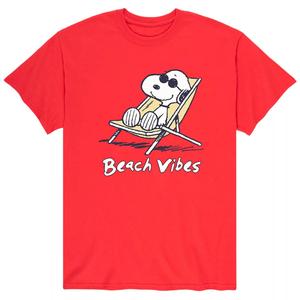 Мужская футболка Peanuts Snoopy Beach Vibe Licensed Character