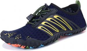 Обувь для воды MAYZERO для мужчин и женщин, для плавания и серфинга, пляжная и для бассейна, с широким носком, для походов, акваобувь, зимние домашние тапочки, темно-синий