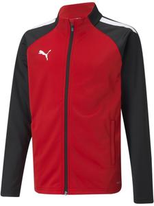 Тренировочная куртка "TeamLIGA Training Jacket Jr" красного цвета Puma