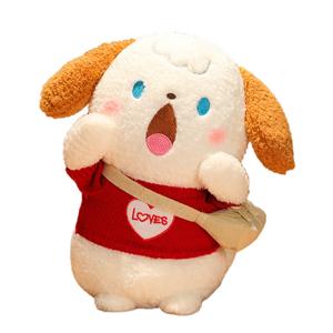 Милый щенок с лаем, очаровательные смеющиеся собачки плюшевые куклы, длина 30см Fox fairy