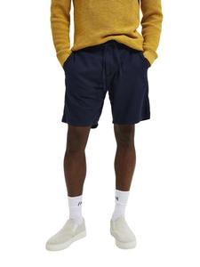 Тканевые шорты SELECTED HOMME, синий
