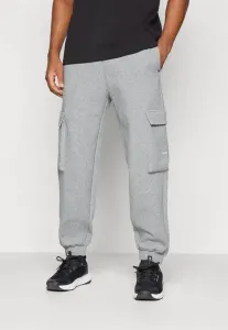 Свободные брюки-карго, спортивные штаны. Hummel, Grey Melange