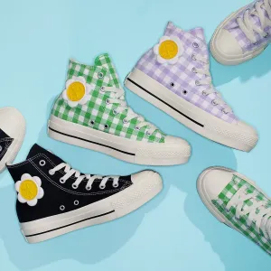 All Star PLTS Flower Patch HI Platform High Cut