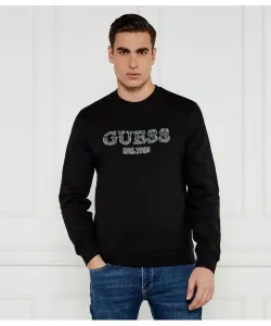 Толстовка Slim fit Guess Jeans, черный