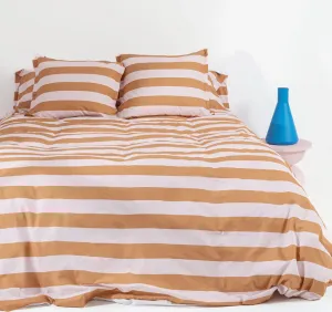 Пододеяльник Breton, оранжевый, 240 x 220 см, 100% хлопок, сделано в Европе HAPPY FRIDAY S.L.