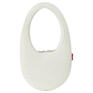 COPERNI Сумка через плечо Mixed Wool маленькая женская белая