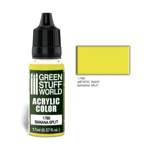 Банановый Сплит, Paint - Acrylic Color Paint - 17ml (Green Stuff World)