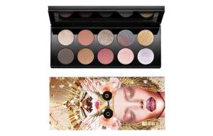 PAT McGRATH LABS Madonna 10 цветов теней для век легко растушевываются маскирующие сиреневый зеленый розовый с розовым оттенком