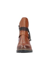 Женские ковбойские ботинки Rieker по щиколотку, коричневый