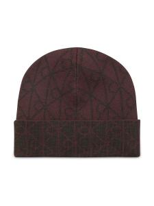 Шапка Calvin Klein, бургундия