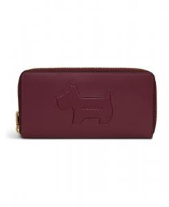 Большой кошелек Hadley Lane на молнии Radley London, Dark Cherry