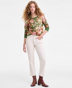 Женские джинсы Kennedy средней посадки, укороченные, прямые Liverpool Los Angeles, Seaside Dunes