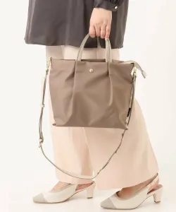 Нейлоновая сумка, удобная для ношения на плече, двухсторонняя Eur3, цвет Beige