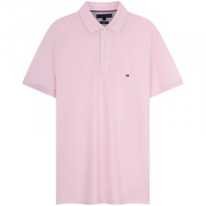 Мужская поло Tommy Hilfiger, cherry blossom розовый tog