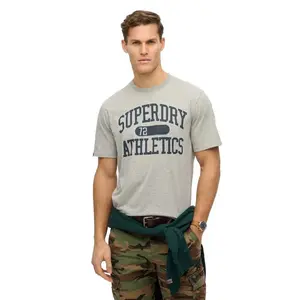 Футболка с коротким рукавом Superdry Athletic Ess, серый
