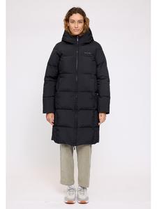 Зимнее пальто черного цвета MAZINE