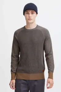 Свитер с круглым вырезом "BLEND BHGandolf", цвет Toasted Coconut