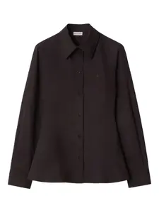 Рубашка с декором Equestrian Knight Burberry, коричневый