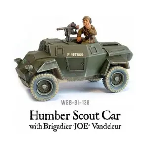 Автомобиль Humber Scout с бригадным генералом Джо Ванделером, Bolt Action - British Army (28mm)