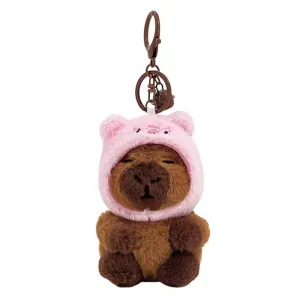 Капибара кави брелок кукла плюшевый кулон 8см высота OLOEY