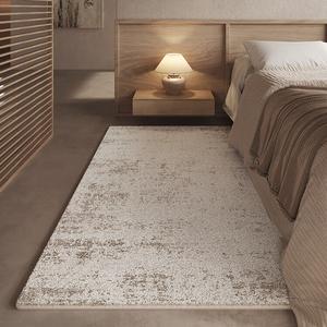 Budis Ковер 80х160 см из искусственной шерсти, французский винтажный стиль, влагостойкий, с мягкой пеной памяти для спальни, детской или гостиной