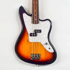 Бас-гитара Fender Mark Hoppus Jaguar ограниченного выпуска, расцветка 3-Color Sunburst