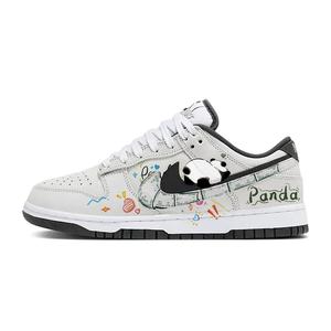 Nike Кроссовки для скейтбординга Dunk Slip, нескользящие, износостойкие, легкие, бежевые, женские