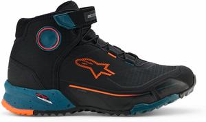 Мотоциклетные ботинки Alpinestars CR-X Drystar, черный/оранжевый