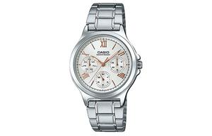 CASIO Часы Women's Standard Series Silver Watch LTP-V300D-7A2