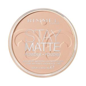 Матирующая пудра 003 персиковое сияние, 14 г Rimmel Stay matte, цвет peach glow 003