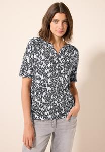 Футболка с принтом Cecil, антрацит