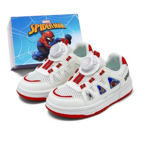 Детские скейтерские кроссовки Spider Man Disney, белый/красный