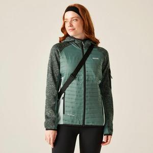 REGATTA Женская водоотталкивающая гибридная стеганая куртка с капюшоном Newhill