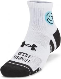 Under Armour 1382943 Носки для тренировок Perf Tech Nvlty 3pk Qtr Unisex, размер, White