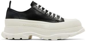Кроссовки Alexander McQueen Tread Slick 'Black White', черный