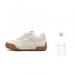 Низкие женские скейтерские кеды Deesha, Beige[High-Quality Upgraded-Giveaway Edition]