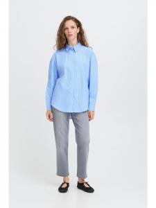 Рубашка с длинными рукавами IHKASSY в цвете Della Robbia Blue ICHI