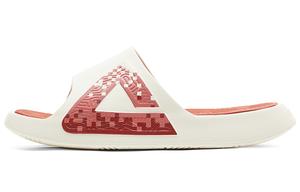 PEAK Тапочки-слайды с противоскользящей амортизацией, мужские, белые, красные