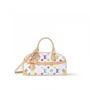 LOUIS VUITTON Сумка Takashi Murakami East West белая разноцветная