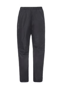 Брюки-дождевики, со средней посадкой, стандартного кроя, женские VAUDE, черный