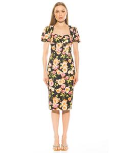 Платье Микаэлы ALEXIA ADMOR, цвет black floral