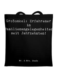 Сумка для переноски Mr & Mrs Panda Großonkel Erfahrung, черный